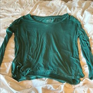 Soft & Sexy Green Long Sleeve Top